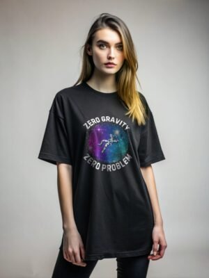Unisex Zero Gravity Oversized Tshirt