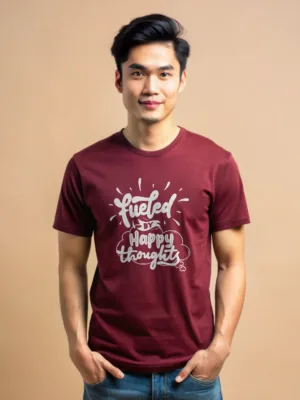 Fueled by Happy Thoughts Classic Tshirt