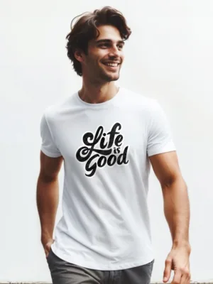 Life is Good Classic Tshirt for Men
