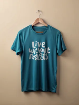 Unisex Live Without Regret Tshirt