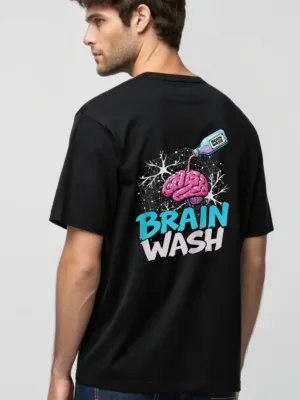 Unisex Brain Wash Oversized Tshirt