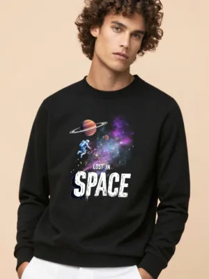 Unisex Black Lost in Space Sweatshirt