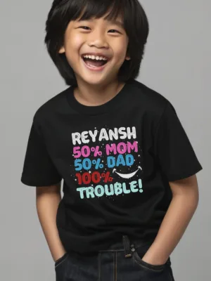 Custom name print tshirt