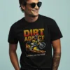 Dirt addict adventure tshirt men