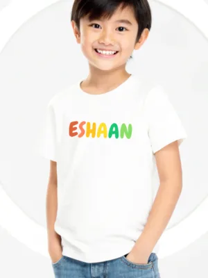 Kids Custom t shirts Print Colorful