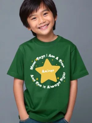 Mom says I am a Star