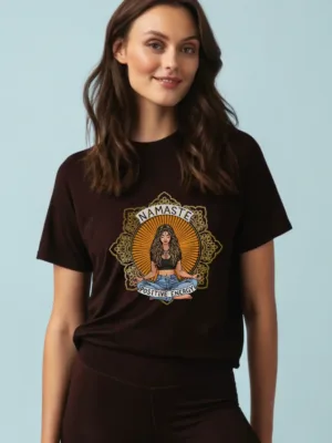 Women's Namaste Positive Energy Yoga tshirt