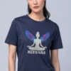 Nirvana yoga tshirt for women