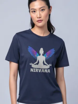 Nirvana yoga tshirt for women