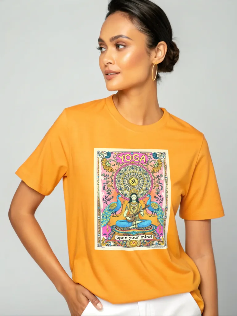 Women Yoga Open Your Mind Tshirt