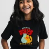 Girl's custom name print mom's masterpiece
