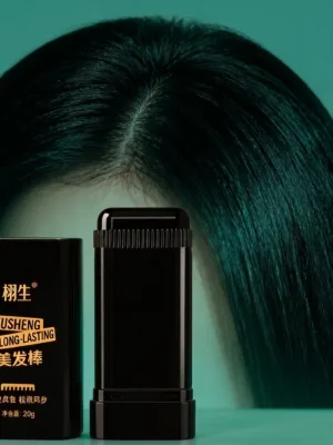 Instant hair color comb stick for natural black hair