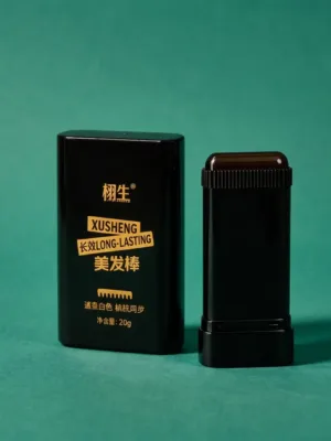 Mess-free instant black hair dye stick for daily use