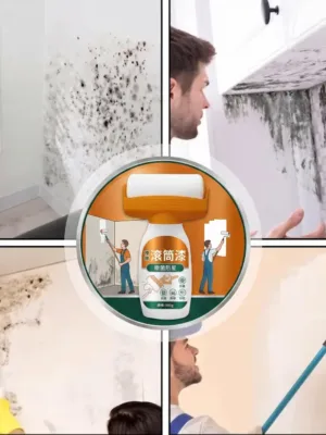 Wall repair paste cream roller for stains and graffiti marks