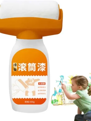 Wall paint chip repair roller for home touch ups